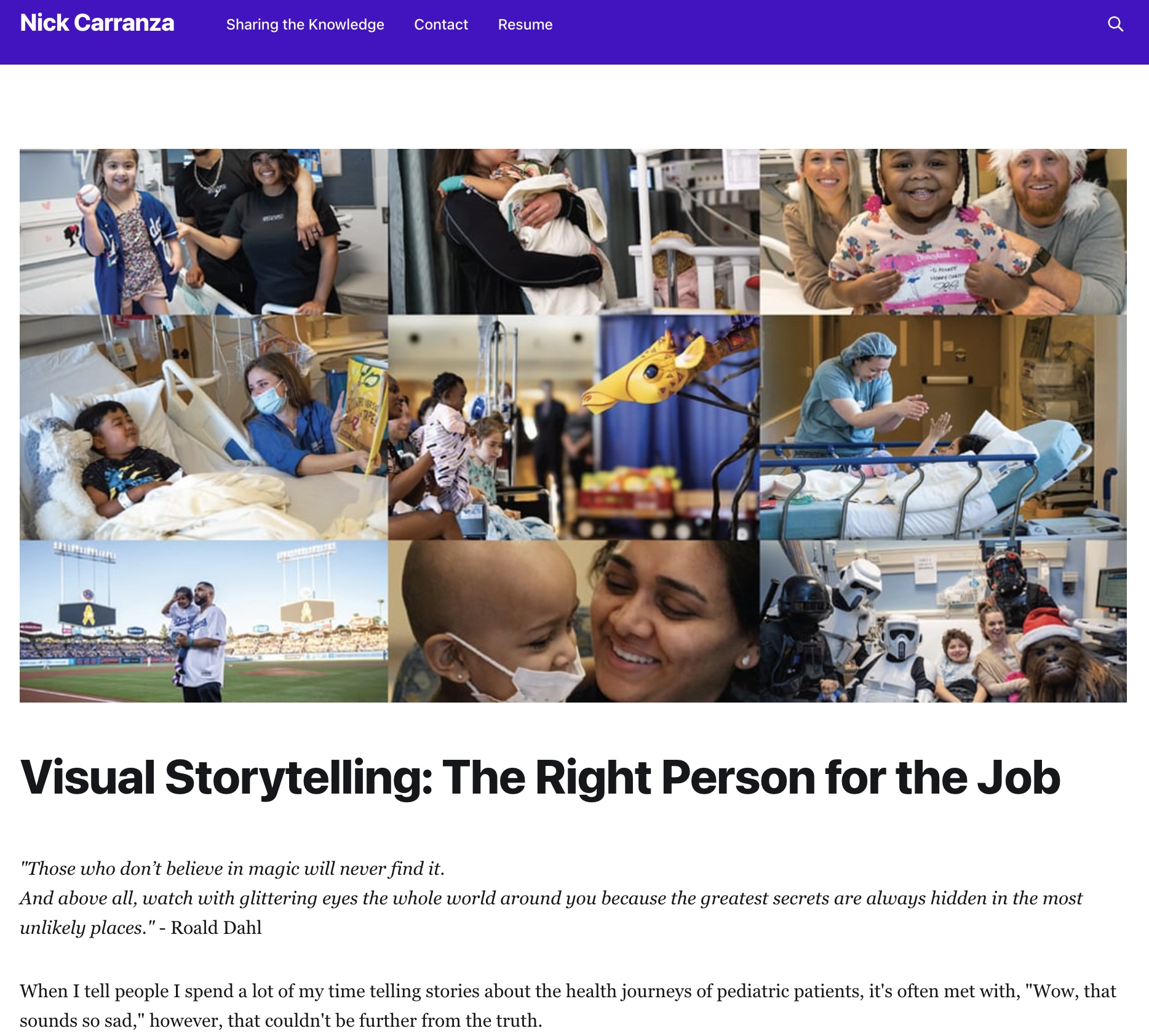 Case Study - Nick Carranza